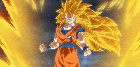 goku SSJ3 gif